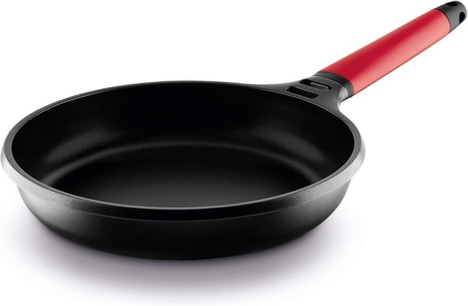 Inductie Koekenpan Rood 26 cm - Duurzaam en Energiezuinig