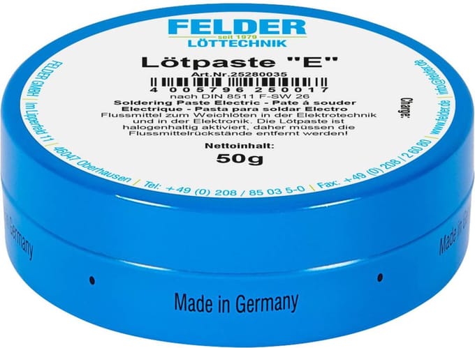 Felder ISO-Flux E Soldeerpasta Inhoud: 1 stuk(s)