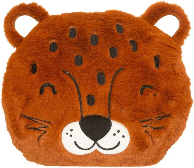 Atmosphera Dieren sierkussen - kinderkamer - panter - 30 cm - polyester