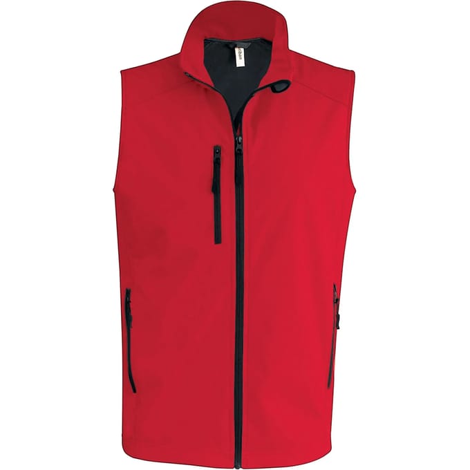 Kariban Softshell bodywarmer K403 - Red - S
