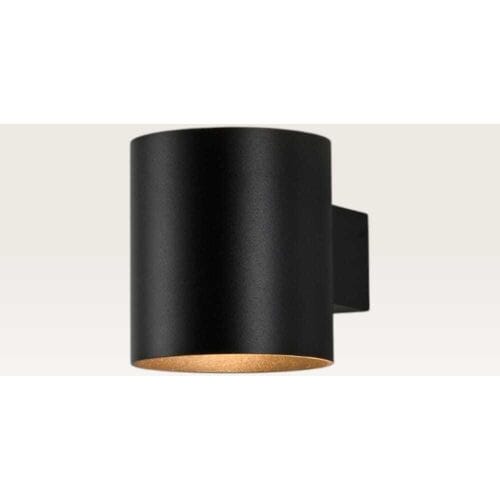 LUSENZ Wandlamp Pyxis nero - G9-fitting - Cilindervormig - Minimalistisch design - IP20 voor binnen