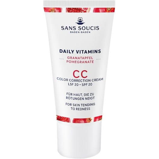Sans Soucis Daily Vitamins CC Crème Granaatappel Roodheid BB- & CC-Cream Dames 30 ml