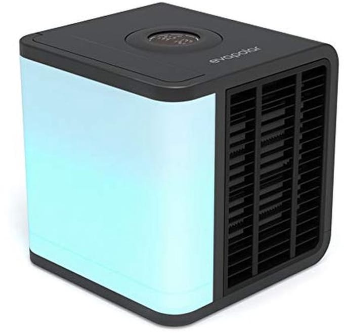 Tragbare Luftkühler en Befeuchter met LED-Hintergrundbeleuchtung - Fluisterstil en Efficiënt Ventilator