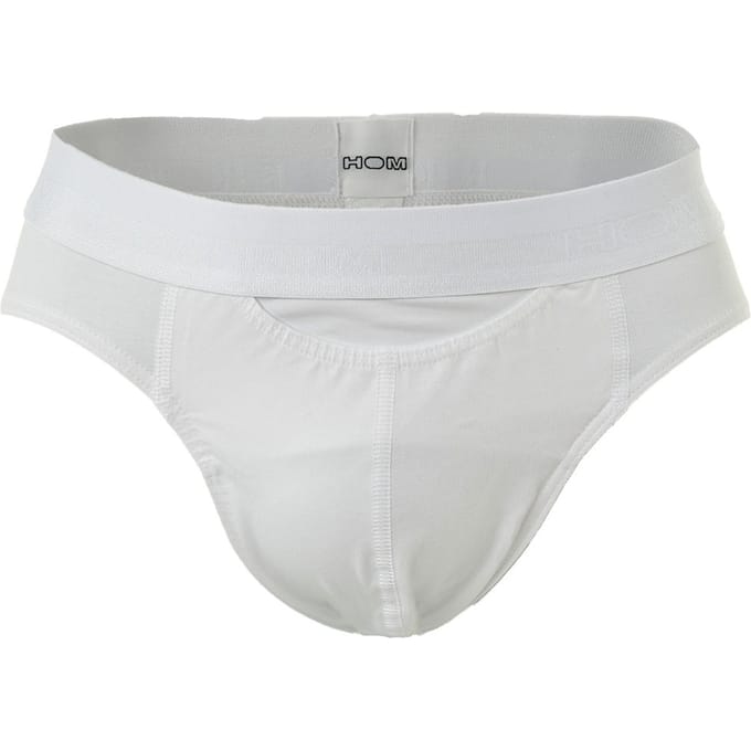 HOM HO1 mini briefs slip (1-pack) - herenslip met horizontale gulp - wit