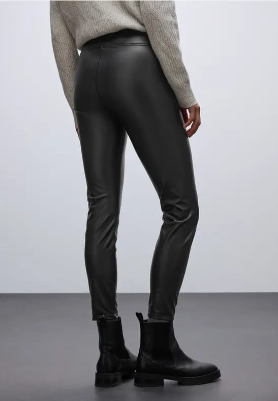 Leren legging