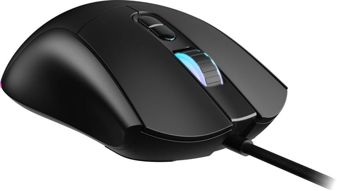 MSI FORGE GM320 - mouse - USB 2.0 - Muis - Optisch - 7 knoppen - Zwart