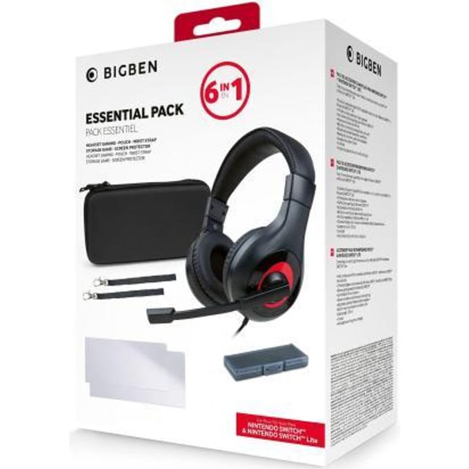 NACON Essential Pack for Switch - Miscellaneous Accessoires voor spelconsole - Nintendo Switch
