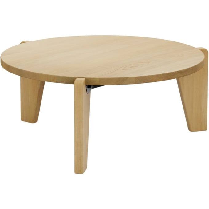 Vitra - Guéridon Bas Salontafel - Eiken naturlijk geolied - bruin