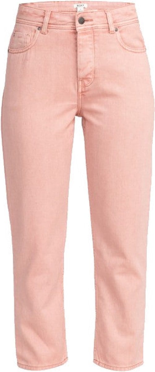 Roxy Fresh Way Color Mid Jeans - Pale Dogwood