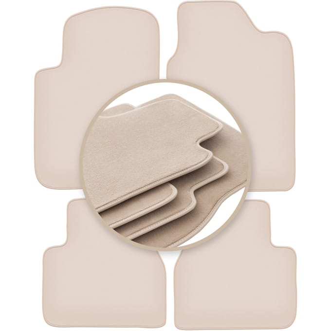 PREMIUM beige vloermatten voor: Land Rover Freelander I SUV 1996-2006
