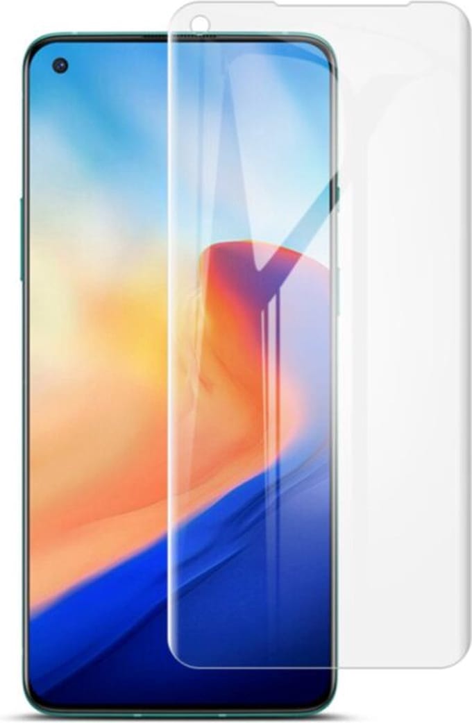 LuxeBass Screenprotector geschikt voor OnePlus 8T - glas scherm - bescherming