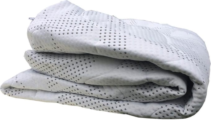 Slaaploods.nl Topperhoes Deluxe -  90x200 - Met Rits - Anti Allergisch