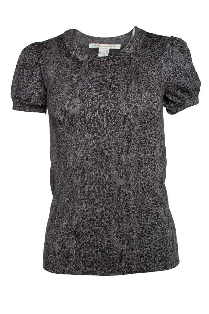 Diane von Furstenberg, Luipaard lurex top