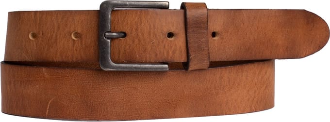 Presly & Sun Heren - Leren riem - Naturel - 85cm