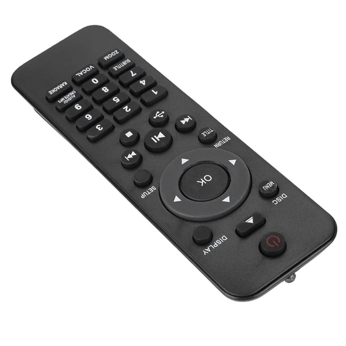 Télécommande de remplacement pour lecteur DVD Philips DVP5982C137B DVP3350K gray