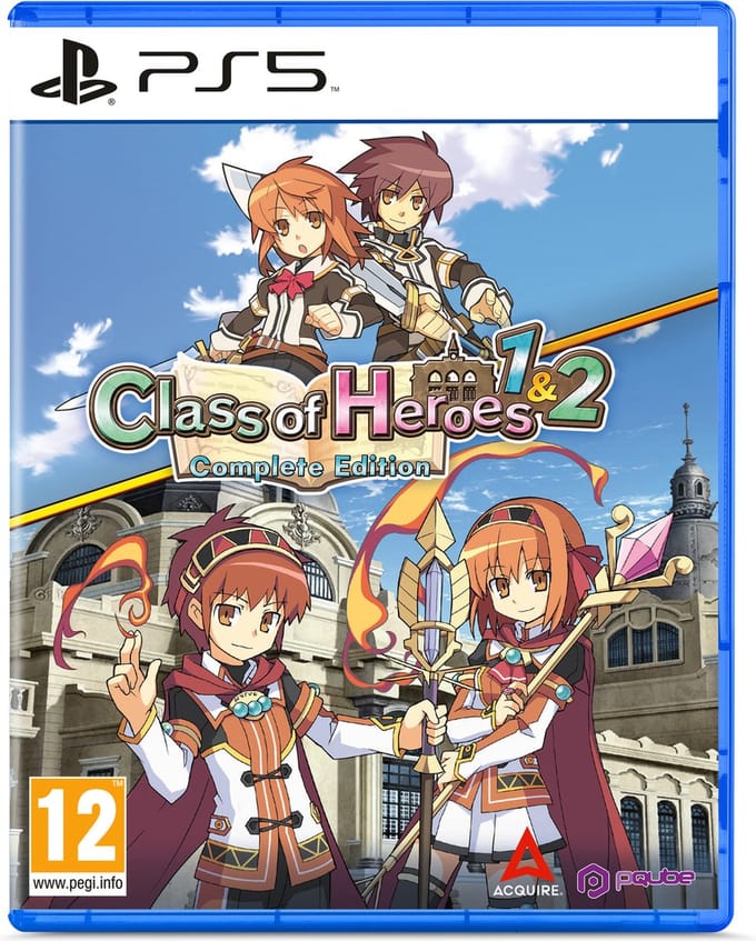 Class of Heroes 1 & 2 - Sony PlayStation 5 - RPG