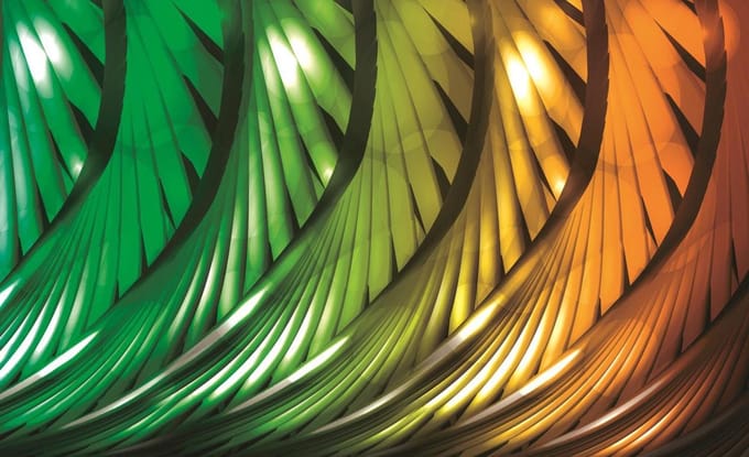 Abstract Art Photo Wallcovering