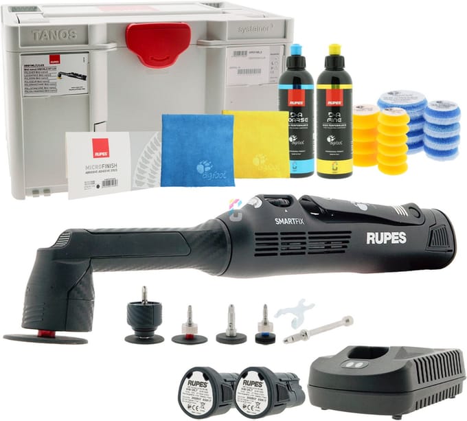 RUPES iBrid Nano 2 Polijstmachine op Accu - LUX set