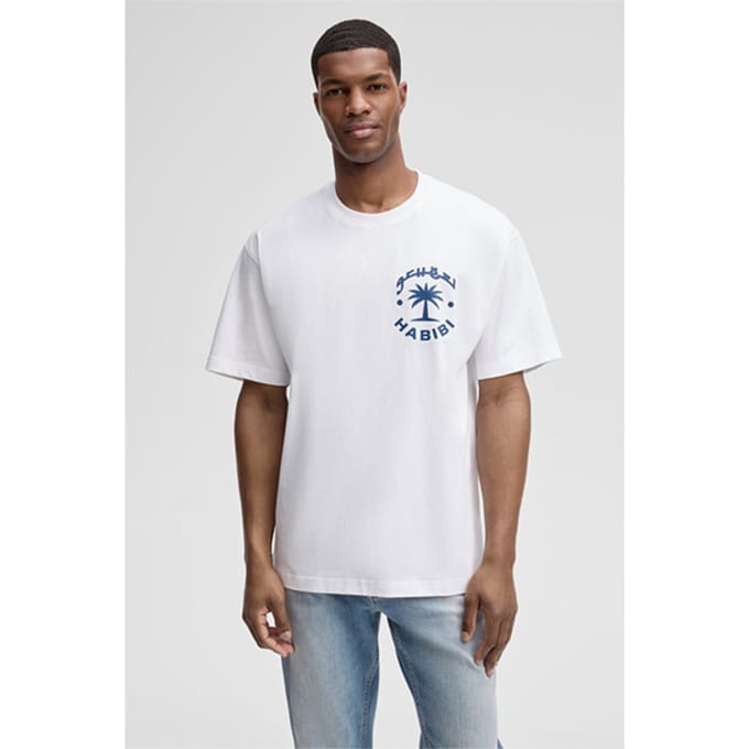 regular fit T-shirt van puur katoen model 'KARAN'