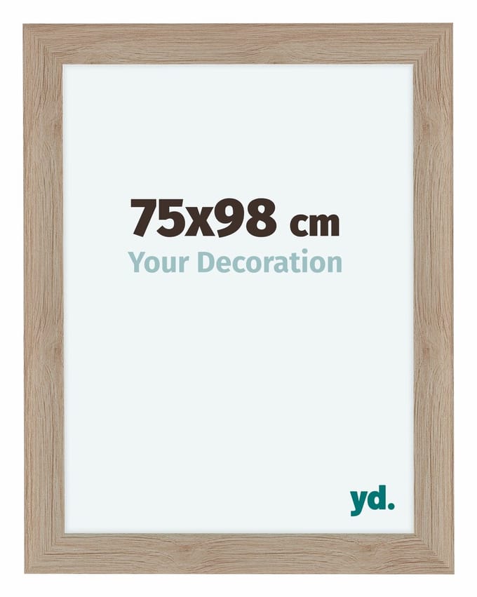 Your Decoration - Fotolijst 75x98 cm - MDF - Eiken Licht - Como