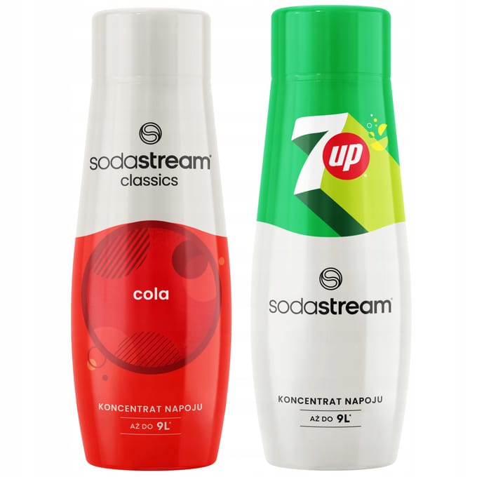 SodaStream - Concentraten Set - 2x COLA + 7UP
