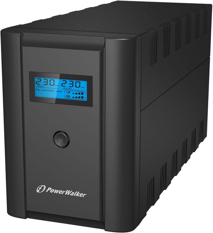 BlueWalker 10120097 - PowerWalker VI SHL - 1200VA/600W - Line Interactive UPS