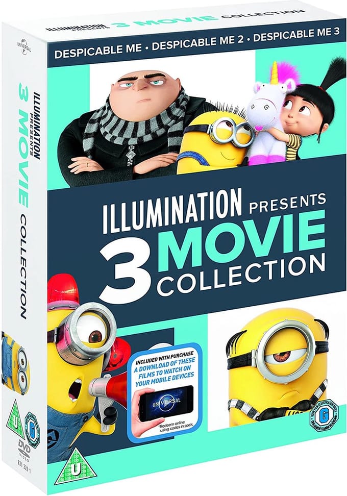 Despicable Me 1-3