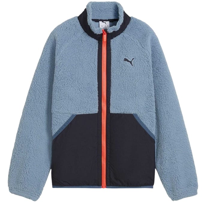 Puma Kinderen Hybride Fleece Jas (Koel Blauw)