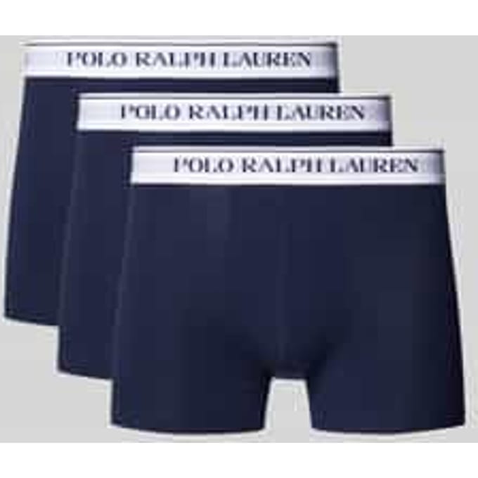 Trunks met label in band in set van 3