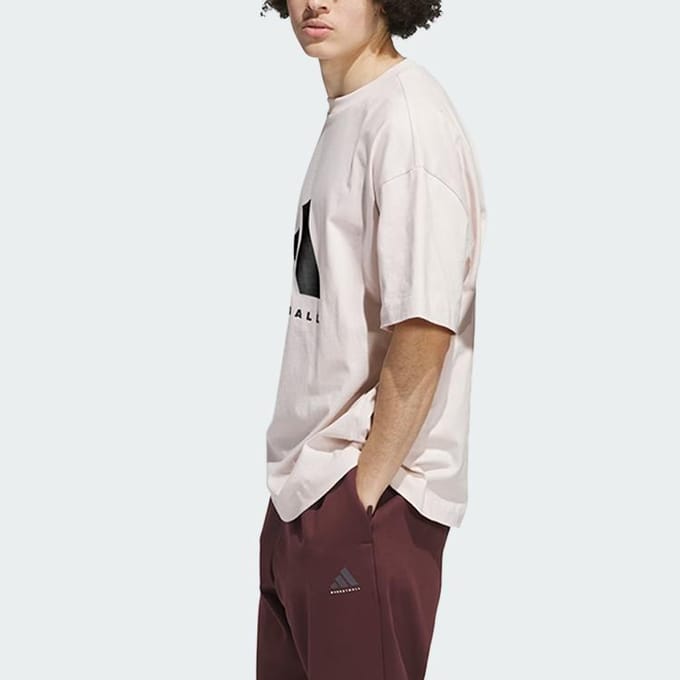 Adidas Adi Basketball T-shirt Roze