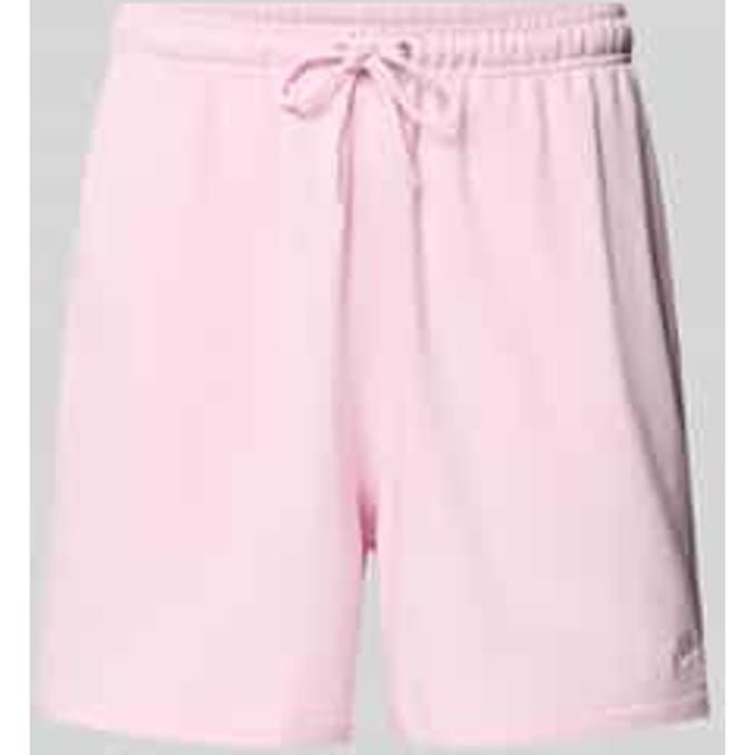 Short met labelstitching en elastische band