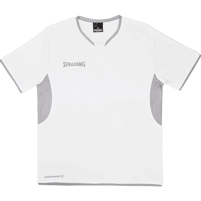 Spalding Hustle Shooting T-shirt Kinderen Wit