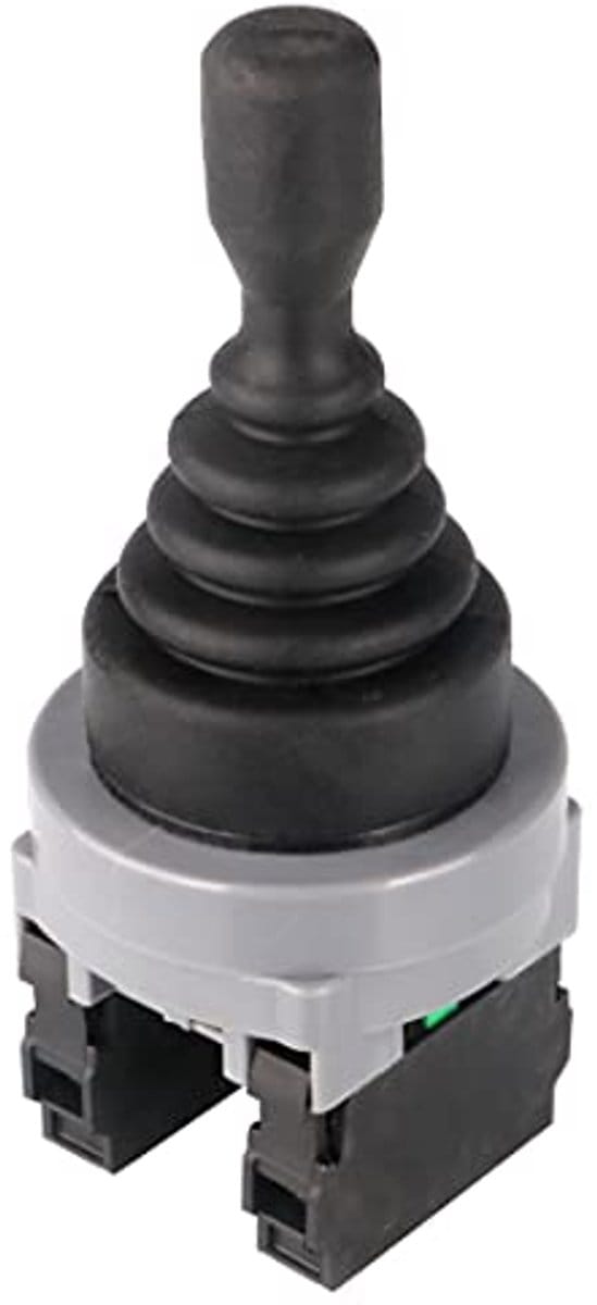 Joystick Schakelcontroller 2 Positie 30mm Paneelmontage Zwart