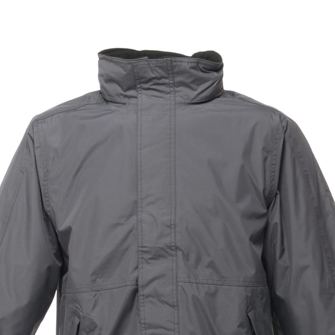Regatta Dover Bomber Jacket voor volwassenen (Afdichting Grijs/Zwart)