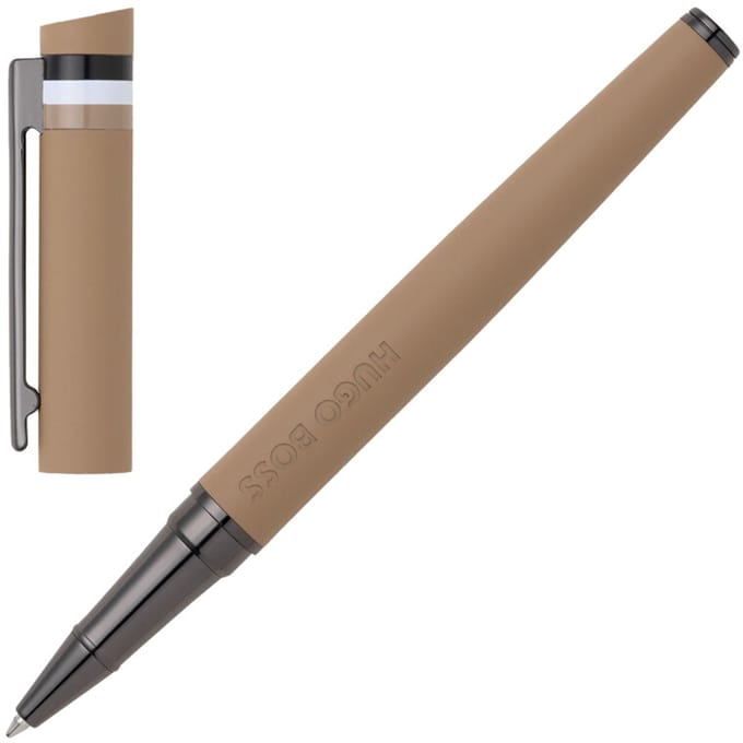 Hugo Boss - HSG3525X - Rollerballpen - bruin/groen - Loop