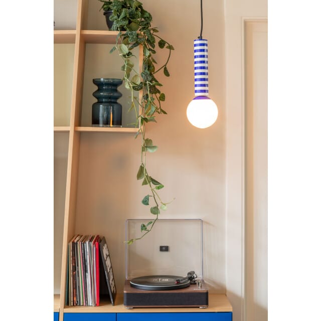 Leitmotiv hanglamp rayado retro - 12x12x38 cm