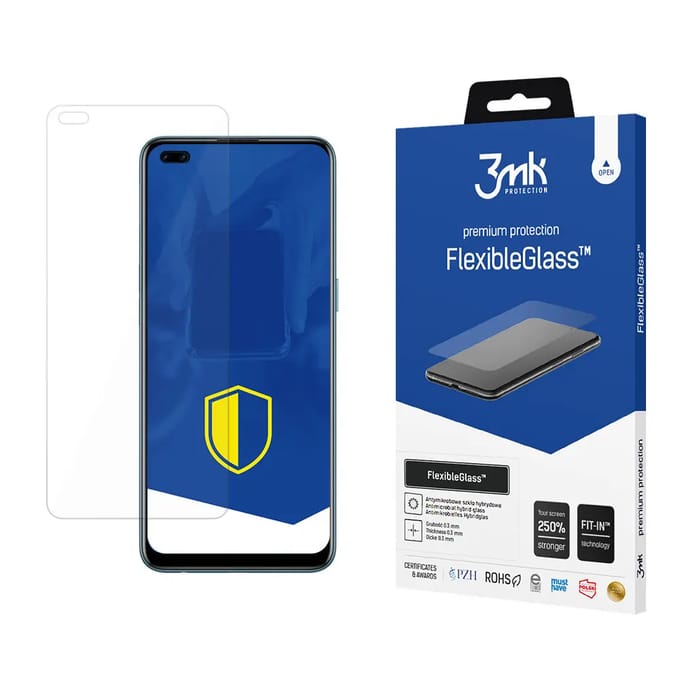 3mk FlexibleGlass hybrid glass on Oppo Reno 4 Lite