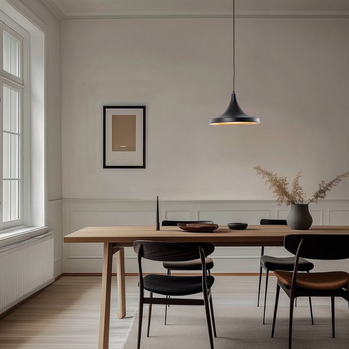 Opviq Hanglamp Berceste 193-S Ø30cm zwart/goud