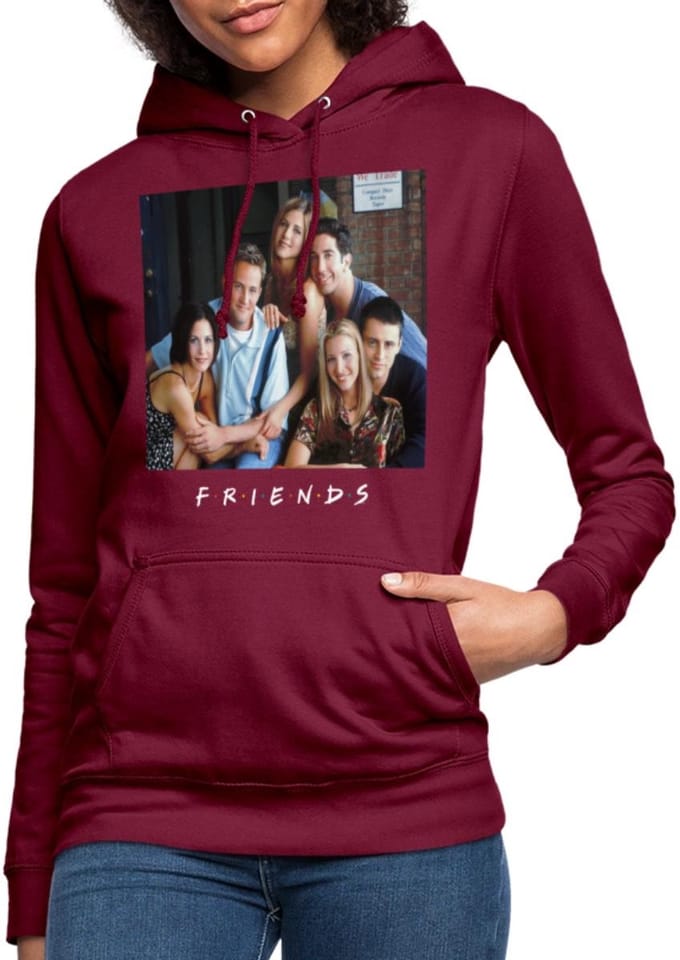 Friends Group Picture Hoodie Dames