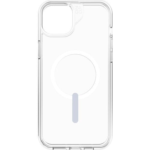 ZAGG Crystal Palace Snap hoesje geschikt voor iPhone 14 Plus & iPhone 15 Plus - Transparant