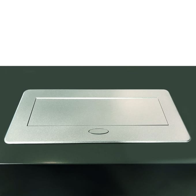 Multi-connecteur - Emuca - Atom - 4 prises Schuko - 2 ports USB - Câble 1,5 m noir