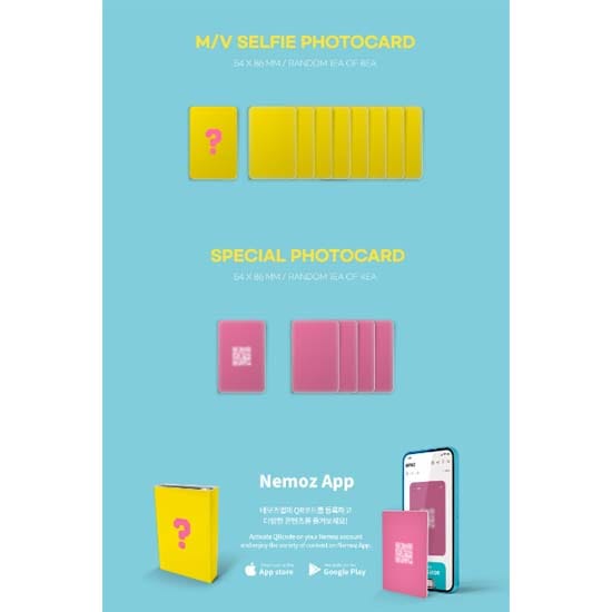 YERIN HET 2e minialbum [Klaar, klaar, LIEFDE] (Nemo Album volledige ver.) blue
