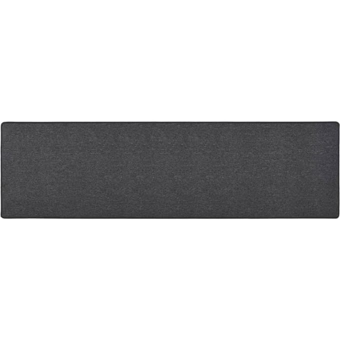 vidaXL - Tapijtloper - 80x300 - cm - antracietkleurig