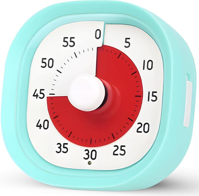 Visuele Afteltimer 60 Minuten voor Tijdmanagement en Focus