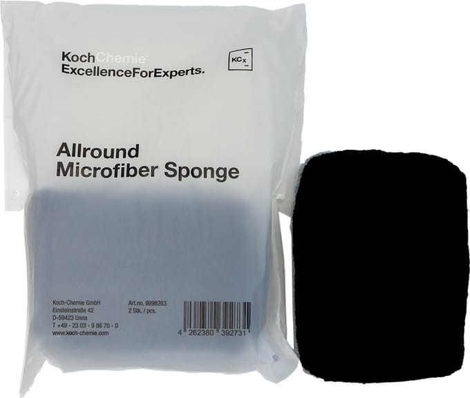 KOCH CHEMIE - Allround Microfiber Sponge - Coating, Wax en Leder applicator