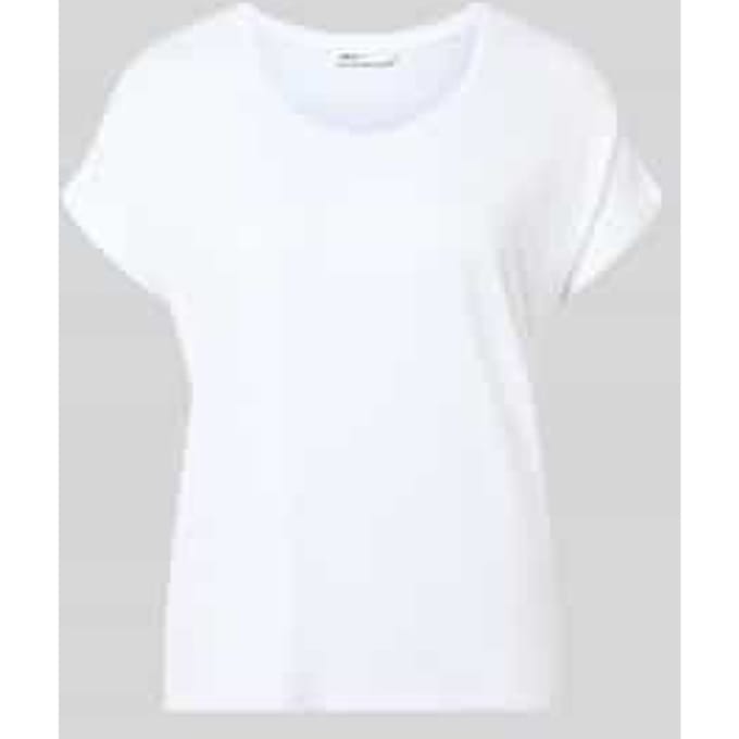 Only witte dames t-shirt   Ronde hals   Relaxed Fit   Korte mouw Wit M