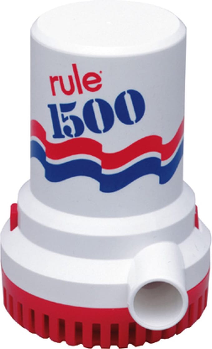Rule 1500 Bilgepomp 12 Volt 9 Amp