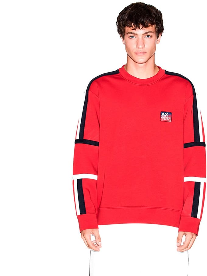 Armani Exchange Xm001397_af13047 Sweatshirt Rood XL Man