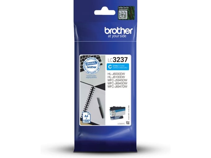 Brother LC-3237C inktcartridge cyaan (origineel)