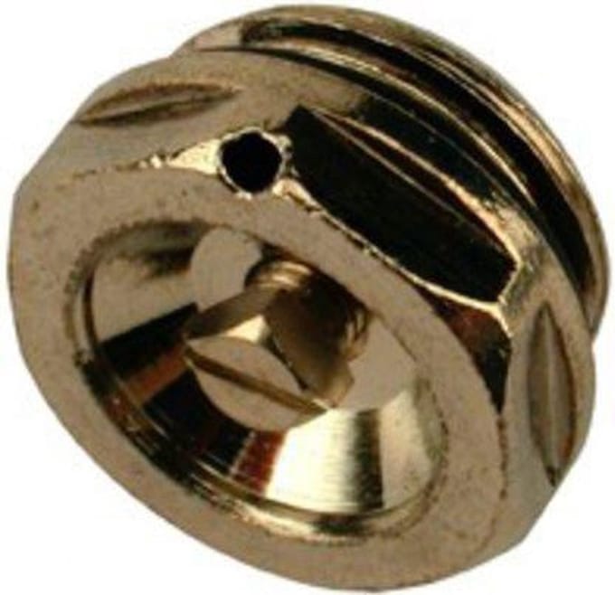Waterklus ontluchtingsstop o-ring chroom 1/2"